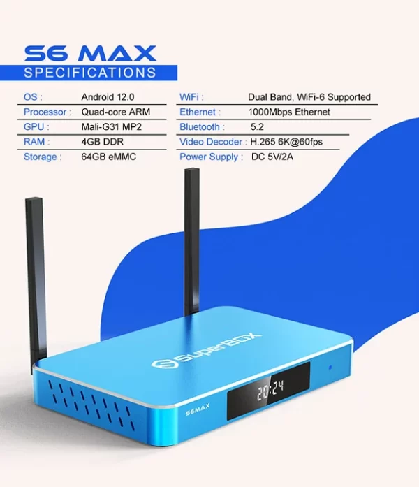 superbox-s6-max-configs