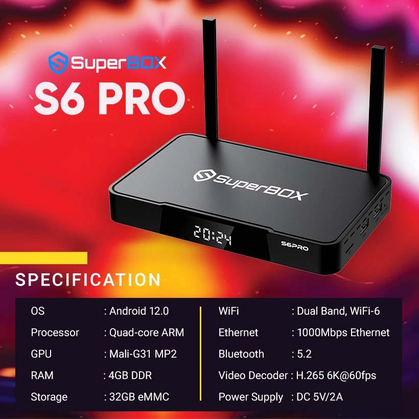 SUPERBOX-S6PRO